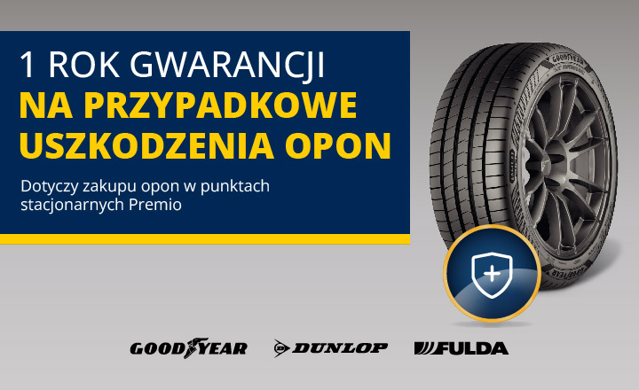 Kup opony i odbierz darmową gwarancję!