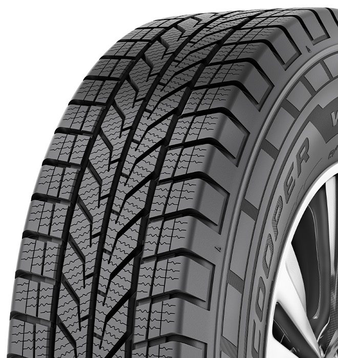 COOPER WINTER VAN, 195/75 R16 110R Etykieta opony UE – Przyczepność na mokrej nawierzchni: C, Efektywność paliwowa: D, Poziom hałasu: 72 dB,  Opona śnieżna