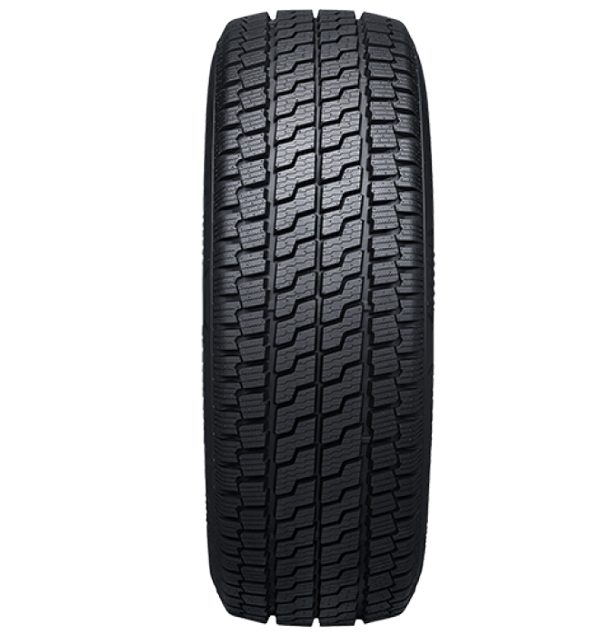 NBLUE 4SEASON VAN, 215/75 R16 116R Etykieta opony UE – Przyczepność na mokrej nawierzchni: C, Efektywność paliwowa: D, Poziom hałasu: 73 dB,  Opona śnieżna