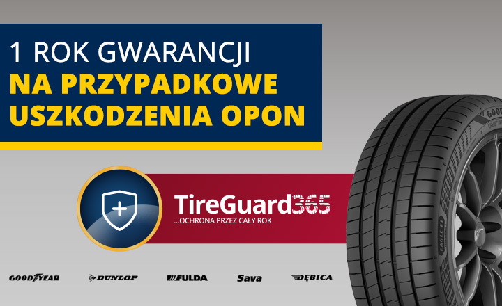 Kup opony i odbierz darmową gwarancję!