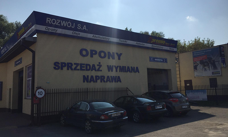 Premio Kasprzak, serwis samochodowy Ostrów Wielkopolski